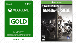 Buy Six Months of Xbox Live Gold, Get <i>Rainbow Six Siege</i> For Free